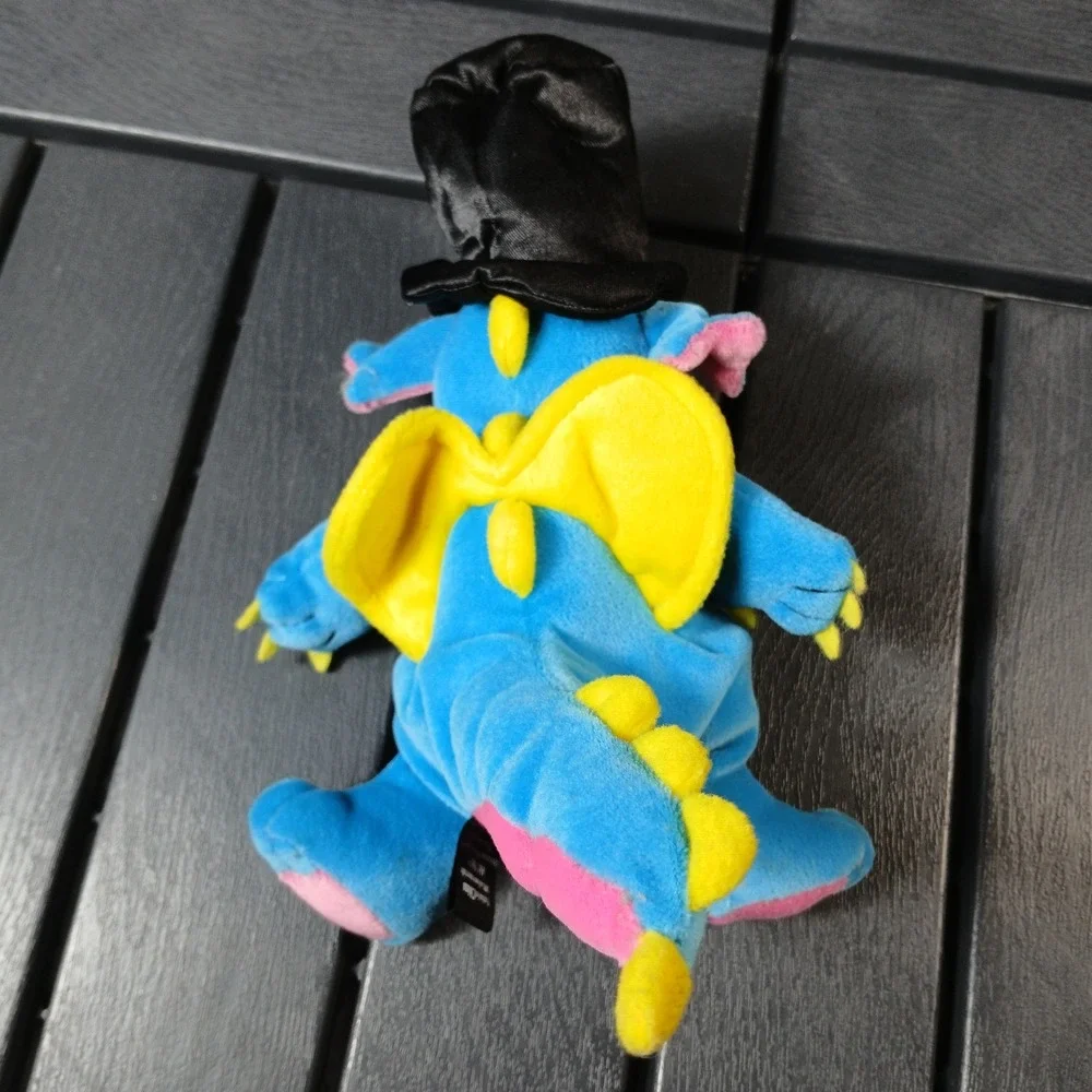 October 1999 Limited Edition Imperial Palace Ippy Mascot Blue Dragon Plush 9 PL4